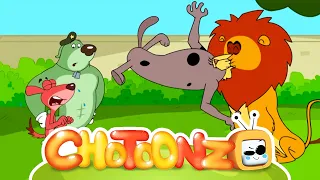 Rat A Tat - King Lion Eats The Mice Brothers - Funny Animated Cartoon Shows For Kids Chotoonz TV