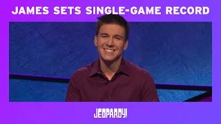Jeopardy! James Holzhauer Sets Single-Game Record | JEOPARDY!
