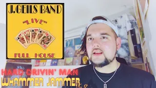 Drummer reacts to "Whammer Jammer / Hard Drivin' Man" by The J. Geils Band