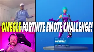 I asked strangers to do Fortnite Dances & Emotes on Omegle Restricted Section