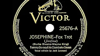 1937 Tommy Dorsey Clambake Seven - Josephine (Jack Leonard, vocal)