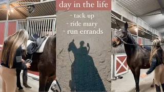 equestrian day in the life | Maite Rae