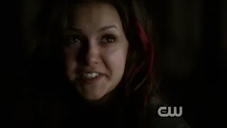 Elena Sets Herself On Fire, Stefan Wants To Bring In Katherine - The Vampire Diaries 4x21 Scene