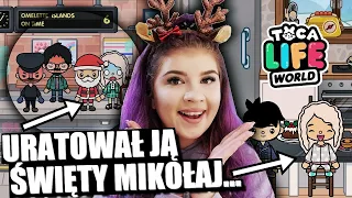 URATOWAŁ JĄ ŚWIĘTY MIKOŁAJ KTÓRY POTEM OKAZAŁ SIĘ BYĆ...?💜TOCA LIFE WORLD 💜