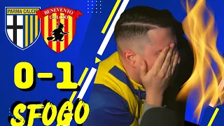 (SFOGO 🔥 TOTALE) PRESTAZIONE IGNOBILE E IRRISPETTOSA DEI TIFOSI! PARMA - BENEVENTO 0-1