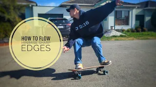 How to flow - minimise sharp edges | part 1 | Surfskate tutorial