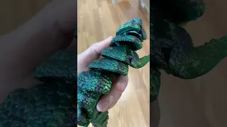 3D printed realistic crocodile