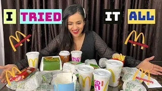 I ORDERED the entire McDonald's Menu