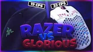 ЛУЧШАЯ МЫШКА ДЛЯ ПВП? RAZER DEATHADDER VS GLORIOUS MODEL O! ЛУЧШАЯ МЫШЬ ДЛЯ ДЖИТТЕР КЛИКА