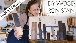 The Oldest Natural Staining Trick: Steel Wool & Vinegar (HOW-TO & TESTING)