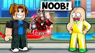 i Cheated in 1V1 MODE With GODLY EVIL UNIT!?
