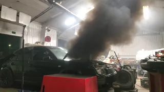 Dyno run VW 1.9 tdi 425 whp