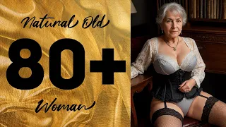 Natural Older Woman Over 80 Attractively Dressed Classy ep. 73