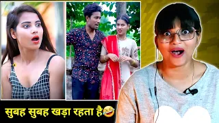 दम है तो हंसी रोक के दिखाओ Parul & Veer Indori funny video | Arbaz khan | REACTION /BHOJPURI CHILLIZ
