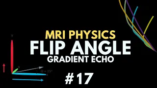 Flip Angle and Ernst Angle in Gradient Echo MRI | MRI Physics Course #17