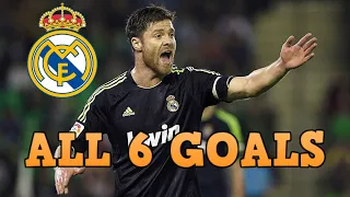 Xabi Alonso - All 6 Goals for Real Madrid - 2009-2014