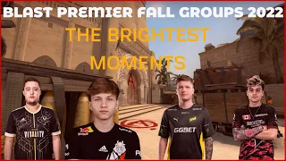 The best moments at the Blast Premier Fall groups 2022  | CS GO highlights