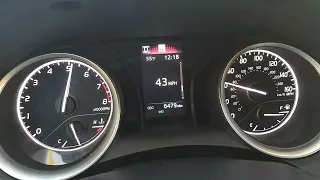 2023 Camry 2.5 0-100mph