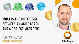 What is the difference between an Agile coach and a Project Manager?