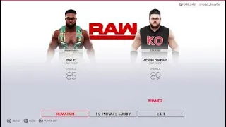 WWE 2K19 RCW: Big E vs. Kevin Owens (United States Championship Match)