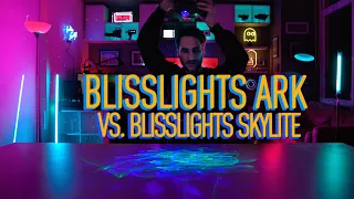 BlissLights ARK vs. BlissLights SKYLITE: Holographic Laser Ambience vs. Galaxy Star Projector!!!