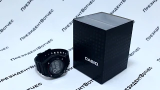 Часы Casio Illuminator W-216H-1A - видео обзор от PresidentWatches.Ru