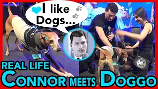 Real Life CONNOR (Bryan Dechart) LIKES DOGS TOO! 💙 🐾