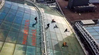 MANCHESTER ARNDALE PARKOUR ROOFTOP RUN! *POV* - (UK TOUR)