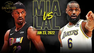 Los Angeles Lakers vs Miami Heat Full Game Highlights | Jan 23, 2022 | FreeDawkins