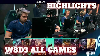 LEC W8D3 All Games Highlights | Week 8 Day 3 S11 LEC Summer 2021