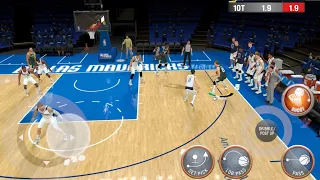 Step back Game Winner Shot In NBA 2K22 Mobile