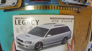 Subaru Legacy Fujimi 1/24 Découverte du Kit  Part 1