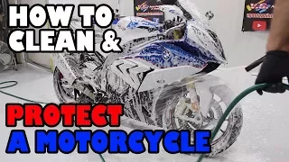 How to Motorcycle detail and ceramic coated