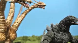 Godzilla Vs. King Ghidorah Stop motion