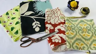 New useful idea for home from leftover fabric | DIY Sewing and patchwork | Sew in 10 minutes