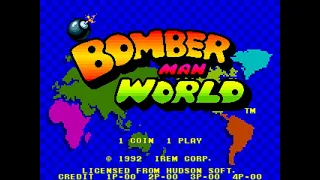 Bomberman World Arcade 1992 - 1 coin & Very Hard
