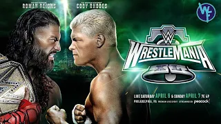 Roman Reigns vs Cody Rhodes | "Letters From The Sky" | WrestleMania XL custom promo