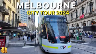 Melbourne Virtual Tour - City Walk Australia 2024 Autumn Break