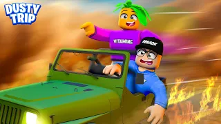 Können Abbaok und @VitamineRoblox eine Staubige Reise gewinnen? (Roblox Dusty Trip)