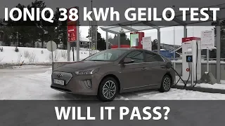 Hyundai Ioniq 38 kWh Geilo test
