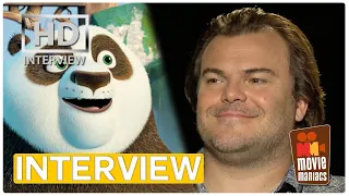 Kung Fu Panda 3 | Jack Black shows how to find the inner Chi - exclusive interview (2016)