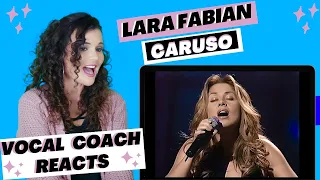 Lara Fabian's "Caruso" Vocal Coach Reaction & Analysis