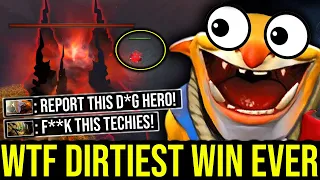 How real man play Techies!! WTF EPIC SH*T one shot throne...