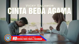 Vicky Salamor - CINTA BEDA AGAMA | Lagu Ambon | Lirik Dan Terjemahan (Official Music Video)