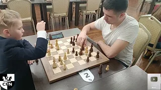 R. Yakubovskiy (1451) vs S. Bochkov (1477). Chess Fight Night. CFN. Rapid