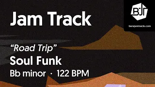"Road Trip" Soul Funk Jam Track in Bb minor - BJT #93