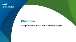 Budget Scrutiny Panel  - 6th October 2021