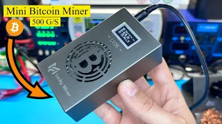 surprising !!! Mini Bitcoin Miner, 500g/s Hashrate Lucky Miner LV06