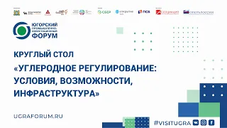 Круглый стол. Углеродное регулирование: условия, возможности, инфраструктура