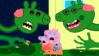 Zombie Apocalypse, Zombies Appear At The Peppa House🧟‍♀️ | Peppa Pig Funny Animation